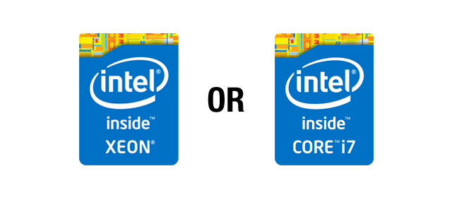 Xeon Vs I7 What S The Difference Velocity Micro Blog