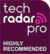 Tech Radar Highly Recommended Award Logo