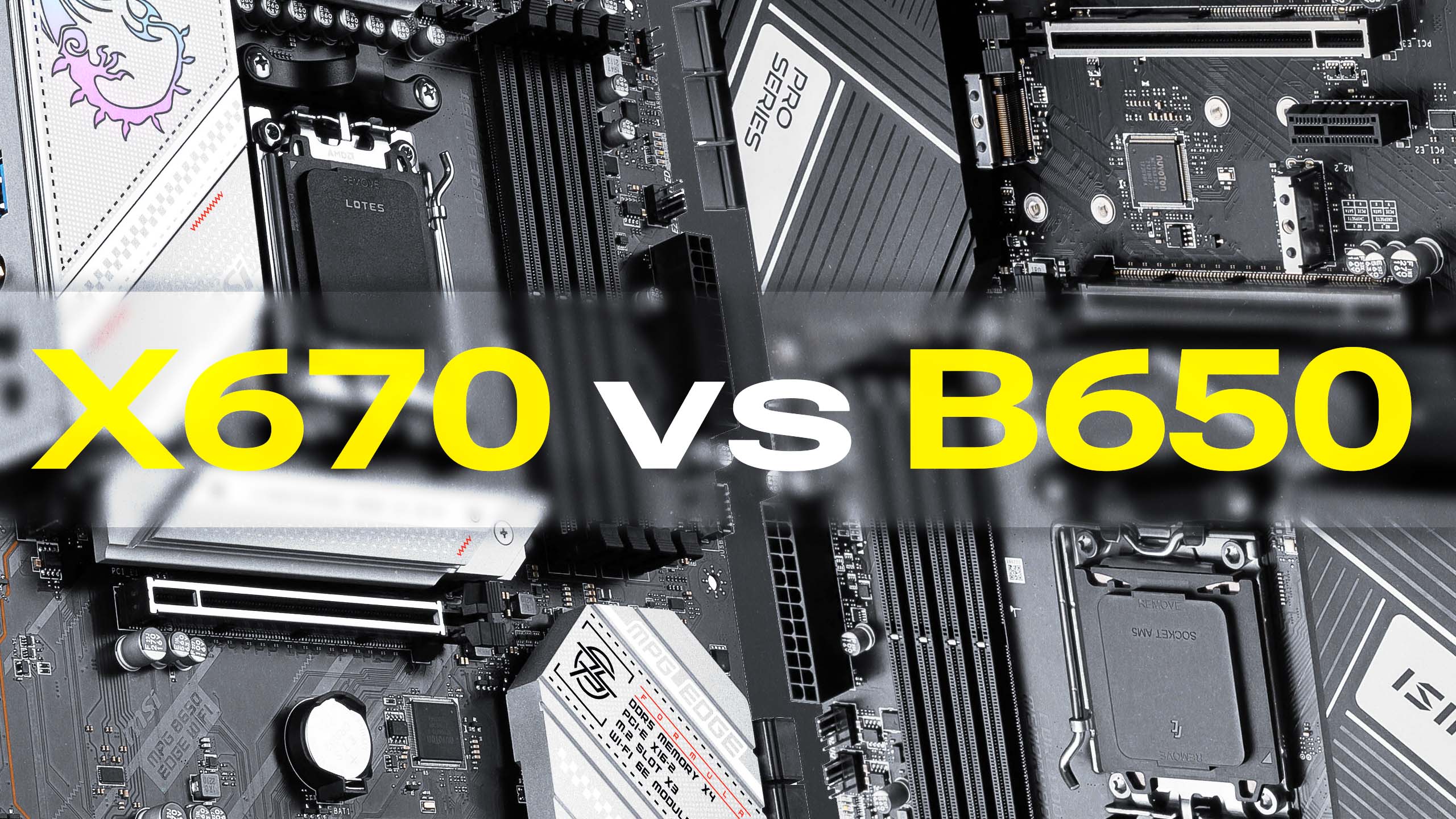 X670 vs B650 Which AMD AM5 Chipset Is Right for You